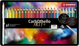 Kredki pastelowe STABILO CarbOthello ARTY 48 szt. w metalowym pudełku